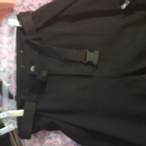Black pants size 1X with belt